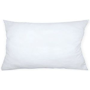 Haus und Deko Set van 2 vulkussens, 40x70 cm, binnenkussen, polyester, bankkussen, hoofdkussen, kussen, wit