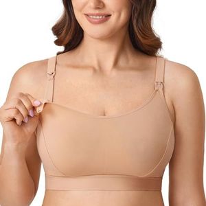 Gratlin Borstvoedingsbeha's Voor Dames Grote Maten Voedingsbeha's Voor Borstvoeding Katoenen Zwangerschapsbeha's natuurlijk M
