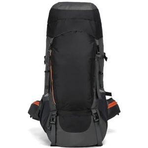 JJZXD 65L waterbestendige wandelrugzak met regenhoes Outdoor Sport Travel Daypack for kamperen, toeren, klimmen