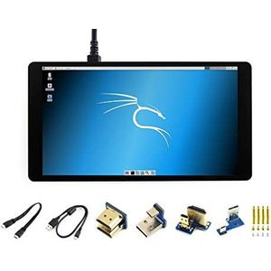 5.5 inch HDMI AMOLED Monitor 1080x1920 Capacitive Touch Screen Display with Toughened Glass Cover HDMI Interface Supports Multi Systems for Raspberry Pi/Jetson Nano/PC