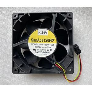 Fanaco 12CM DC24V 0.32A 9WF1224H1D05 Fan - 12038 Fan for Optimal Airflow