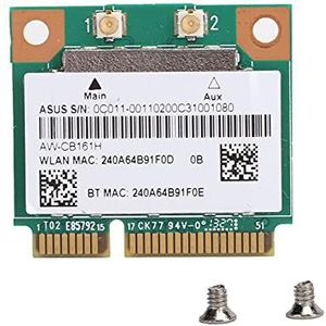RTL8821AE Wifi Module, Mini PCI‑E 2.4/5.0GHz Bluetooth 4.0 Draadloze Netwerkkaart, Geschikt voor Laptops, 802.11a/b/g/n/ac