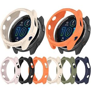 Horloge beschermhoes geschikt voor Garmin Forerunner 965 Smartwatch beschermhoes TPU case (groen)