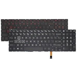 US RGB-achtergrondverlichting voor HP OMEN 15-DH 15-DC TPN-Q211 C143 15-DC0024 15 DC1058WM DC1018ca DC1008ca Laptoptoetsenbord Kleurrijke achtergrondverlichting(RU RGB Backligh)