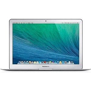 Apple MacBook Air 11,6 inch(i5-4250u 4 Go 128 Go SSD) QWERTZ US-toetsenbord MD711LL/A midden 2013 zilver (Refurbished)