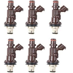 6PCS Brandstof Injectoren Voor Toyota Voor Tacoma Voor Tundra Voor 4 Runner 3.4L V6 23209-62040 2320962040 23250-62040 2325062040 Injector Brandstof Injector