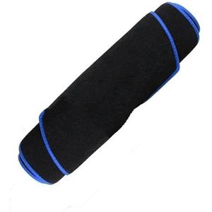 Beschermend kussen Auto Dashboard Cover Mat Tapijt Mat Zonnescherm Anti-Slip Mat Voor Hyundai Voor Elantra Voor Avante I30 Sedan CN7 2021~2023(Blu,RHD)