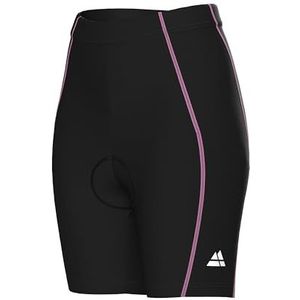 DANISH ENDURANCE Fietsbroek Kort, voor Dames, Met Zeem, Zwart/Roze, XS