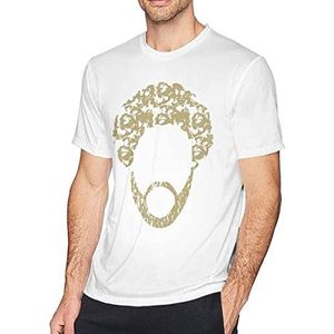 Ayobox Lil Dicky Shirt Men Casual Fashion Novelty Short Sleeve Crewneck Cotton Tee Tops White overhemden(Small)
