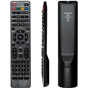 Dakana Vervangende afstandsbediening voor JTC/Jay-Tech GPRC15926 Ontvanger, universele afstandsbediening voor Jay-Tech TV Ultra HD Smart TV voorgeconfigureerd