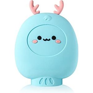Mini warm water bottlehot, warmwaterkruik cartoon waterinjectie U-vormige verwarming waterzak siliconen warmwaterfles warme benodigdheden mini handwarmer schattige waterfles (maat : roze) (Maat: