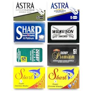 Astra Shark Derby GiIIette Permasharp - 40 scheermesjes