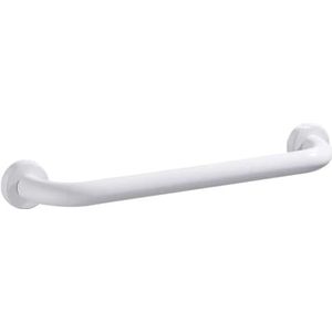 Badkamer Grab Bar Grab Rail, Grab Rails voor Badkamer Zwart/Wit Barrièrevrije Leuning Aluminium Badkamer Trapgreep Ouderen/Bad Veiligheid Booster Handvat Antislip Armsteun (Wit 30c