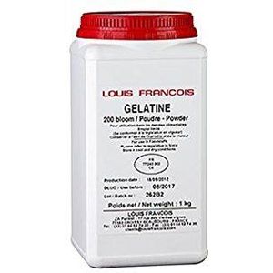 Gelatine poeder, wit, 200 Bloom, Louis Francois, 1 kg