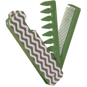Compacte Opvouwbare Kam Modieuze Haar Accessoire Styling En Grooming Borstel Geschikt Voor Verschillende Leeftijden En Gelegenheid Haarverzorging Tool