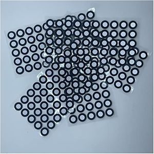 3D Scanning Markers 1000 Punten Handheld 3D Scanner Hoge Reflecterende Markering Punt Identificatie Punt Richtpunt Binnen 6mm Buiten 10mm Zorgen voor brede compatibiliteit(6mm x 10mm)