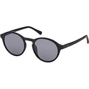 Guess - Gu00062 02D - Zonnebril - Zwart Grijs - Geïnjecteerd Gepolariseerd
