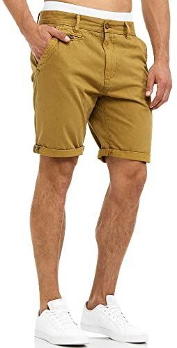 INDICODE JEANS - Cuba - Broek - Camel - Regular Fit - Knielengte