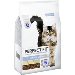 PERFECT FIT Junior droogvoer voor jonge katten jonger dan 1 jaar - kip, 7 kg (1 zak)