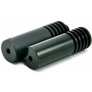 2 stks Focusable 5,6 mm Blauw Rood IR Laser Diode Metalen Behuizing w Dot Focus Lens 1650