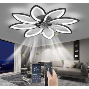 69CM Plafondventilator Met Verlichting En Afstandsbediening Ventilator Plafondlamp