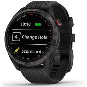 GARMIN S42 Golf GPS Volwassenen, uniseks, Carbon Gray/Black, 43,4 x 43,4 x 11,7 mm