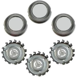 HQ4 HQ58 Vervangende Hoofd 3 STKS 6 STKS voor Scheerapparaten | Scheerapparaat Blade Cutters Kit Compatibel met HQ56 HQ80 (3 stuks)