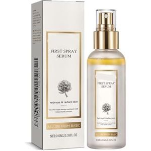 Witte Truffel Hydraterende Spray - Verhelderende, Melanine-remmende En Hydraterende Essence Spray, Vervaagt Donkere Vlekken, Egaliseert De Teint, Milde Hydratatie(1PCs)