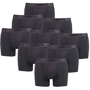 Levis Premium Boxershorts voor heren, boxershorts, set van 9 stuks, Zwart, M