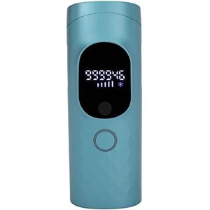 Home Ontharingsapparaat, Ergonomisch Verstelbaar Pijnloos Professioneel ABS Ijskoeling Ontharingsapparaat met Bril Armbenen voor Heren Dames (EU-stekker)