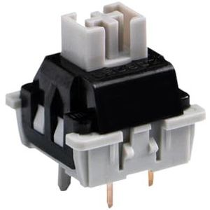 QPSJXN 100 Stks 5 Pin 30gf Lineaire Schakelaars Compatibel met Mechanische Toetsenborden Grijs Hout V4 Pre Gesmeerd Met Slot