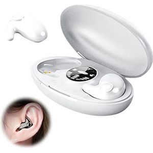 Invisible Sleep Wireless Earphone Ipx5 Waterproof - [2023 NEW] Mini Double Noise Cancelling Sleep Earbuds met LED Intelligent Display - Bluetooth 5.3 Wireless Earbuds - Sense-Free om te dragen for /38