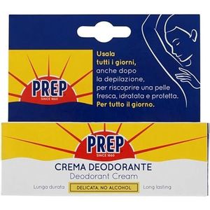 Prep Deodorant in crème, zonder alcohol, 35 ml, tube ""Set van 3 stuks