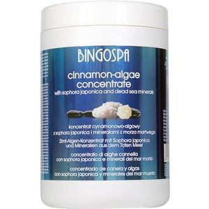 BINGOSPA Dead Sea Anti-Cellulitis Afnemen kaneel- en algenconcentraat voor versteviging en modellering met mineralen uit de Dode Zee - 1000 ml