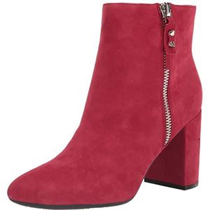 Nine West Footwear Vrouwen Takes9x9 enkellaars, rood, 4 UK, Rood, 37 EU