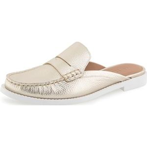 Aerosoles Salome damesslippers, goudmetallic generfd leer, 38 EU
