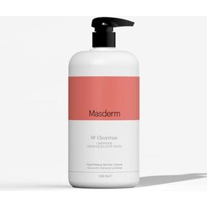 MASDERM - Gezichtsreiniger 1000 ml 3-in-1 Make-up Remover Micellair Water Toner Reinigingsgel voor Gezicht en Ogen Waterproof Geschikt voor Vette Droge en Gecombineerde Huid Dagelijks Gebruik
