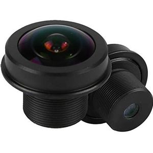 Vaste Focuslens, Huisbeveiligingscamera, 180 ° Groothoek voor CCTV-bewakingscamera, Vervangende Lens voor Thuisschoollaboratorium