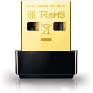 TP-Link Archer T2U Nano - Mini WiFi Adapter - WiFi 5