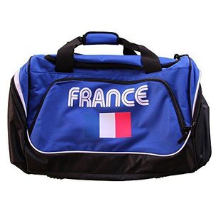 Patoutus sporttas, 55 l, voor fans van Frankrijk, Franse markering en blauwe vlag