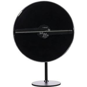 Holografische waaier, 3D Hologram Projectieventilator, 30CM Desktop LED Holografische Lichtspeler, Reclame Display Machine, Logo Reclame Display Videoprojector(Black)