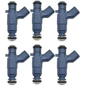 Brandstofinjector 6PCS Brandstofinjector Voor Cadillac Voor CTS STS 3.6L 2008-2012 0280156300 12609418 92068193 Autobrandstofverstuivers