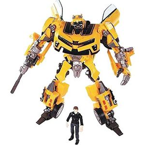 Siyushop Transformers Toys Heroes Rescue Bots Transformers Bumblebee Figures Speelgoed met Sam Figurines Speelgoed Gift voor kinderen Jongens