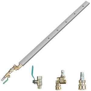 Portable Radiator Cleaning Wand for Pressure Washer - Stainless Steel Car & Truck Radiator Cleaner Tool with Nozzle Attachment - High Pressure Washer Wand