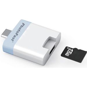 PhotoFast - PhotoCube PD Plus - Slimme Foto- en Videoback-up - Ondersteunt tot 2 TB MicroSD