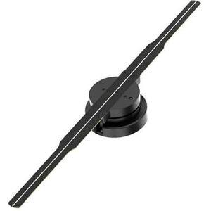 42CM 3D Fan Hologram Projector Bloot Oog Reclame Machine Teken Afbeelding Video Logo Display Wandmontage Led Holografisch Licht