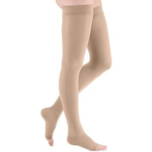 medi ven plus CCL2 AG dijkousen open teen kort (62-71 cm) IV beige