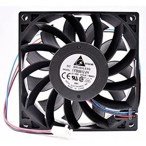 Delta FFB0912VH 92mm fan DC12V 0.90A 3pin compute CPU server cooling fan