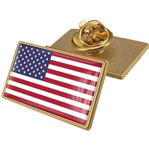 Bontannd Wapen Amerikaanse Vlag Revers Pin Verenigde Staten van de VS Land Nationaal Embleem Broche Badge
