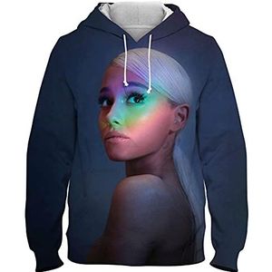 JFLY Ariana Grande 3D Streetwear dames hoodies meisjes unisex losse lange mouwen oversized sweatshirt 2021 vrouwelijke vrouwen pullover tops